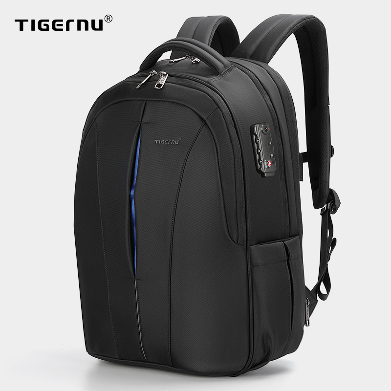 Tigernu Splashproof 15.6inch Laptop Backpack NO Key TSA Anti Theft Men Backpack Travel Teenage Backpack bag male bagpack mochila, Black blue usb
Tigernu Splashproof 15.6inch Laptop Backpack NO Key TSA Anti Theft Men Backpack Travel Teenage Backpack bag male bagpack mochila, Black blue usb