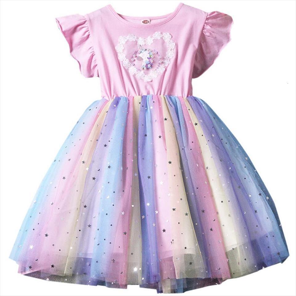 summer girls clothes rainbow unicorn girl dress for costume princess birthday party baby, Red;yellow
summer girls clothes rainbow unicorn girl dress for costume princess birthday party baby, Red;yellow