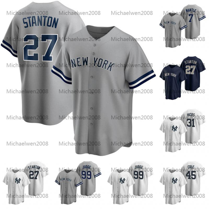 #Aaron Judge2021 Field of Dreams Jersey 45 Gerrit Cole 27 Giancarlo Stanton Anthony Rizzo Joey Gallo Derek Jeter Rougned Odor Tyler Wade Gleyber Torres Brett Gardner, Men cool base
#Aaron Judge2021 Field of Dreams Jersey 45 Gerrit Cole 27 Giancarlo Stanton Anthony Rizzo Joey Gallo Derek Jeter Rougned Odor Tyler Wade Gleyber Torres Brett Gardner, Men cool base