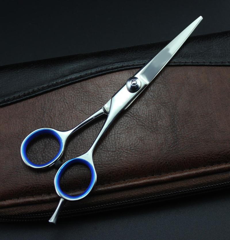 Hair Scissors 5.5 Inch Fire Maker, Single Tail Scissors, Clippers, Flat Cutting High Quality Professional