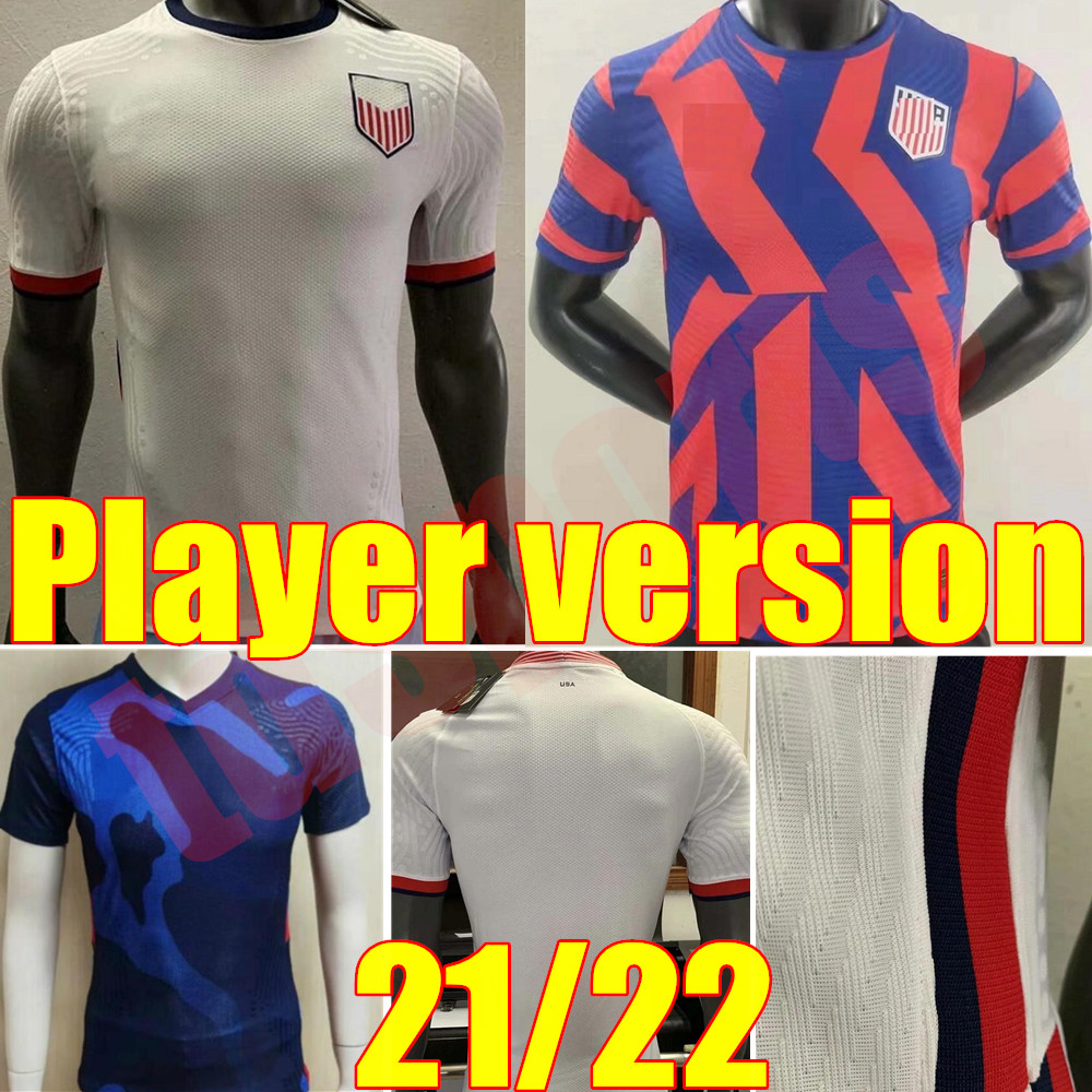 2021 2022 PULISIC MCKENNIE Player version Soccer Jerseys 21 22 AARONSON MUSAH UsA RAPINOE PRESS MORGAN LLOYD America Football Shirt United S, Black;yellow
2021 2022 PULISIC MCKENNIE Player version Soccer Jerseys 21 22 AARONSON MUSAH UsA RAPINOE PRESS MORGAN LLOYD America Football Shirt United S, Black;yellow