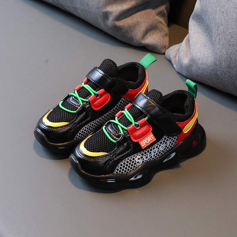 Size 21-30 Kids Luminous Toddler Baby Shoes Boys Glowing Shoes With LED Lights Children Girls Breathable Mesh Lighted Sneakers, Black
Size 21-30 Kids Luminous Toddler Baby Shoes Boys Glowing Shoes With LED Lights Children Girls Breathable Mesh Lighted Sneakers, Black