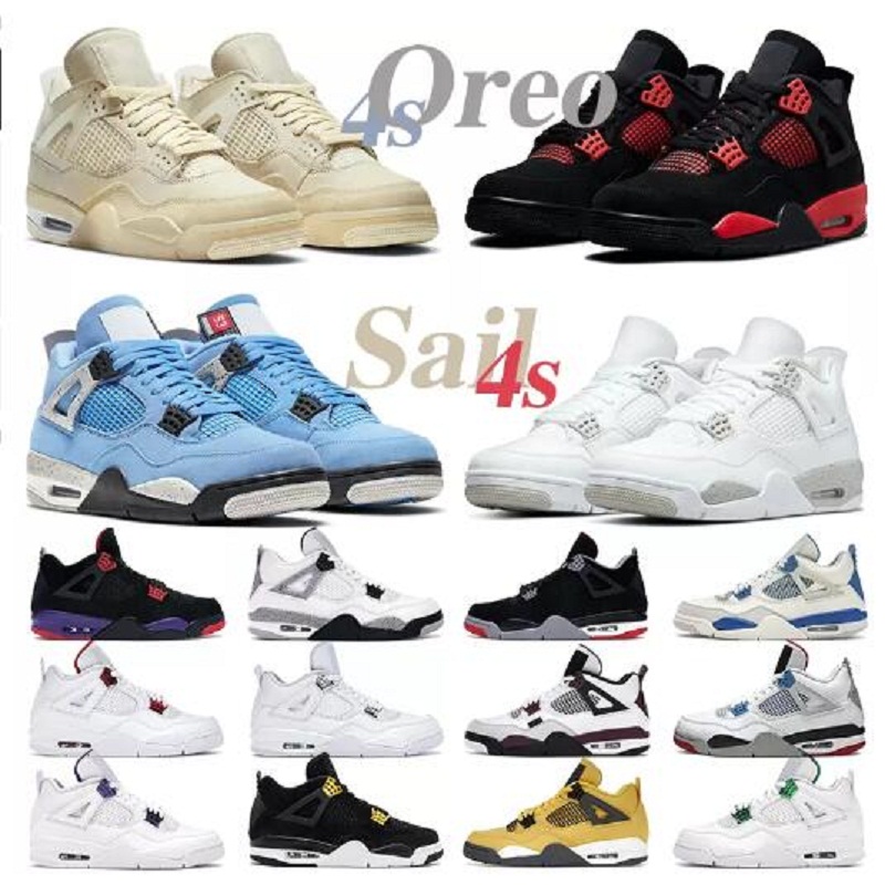Man Mens 4 4s basketball Shoes University blue white oreo Infrared shimmer red thunder metallic purple black cat paris bred men women sneakers trainers shoe, # 40
Man Mens 4 4s basketball Shoes University blue white oreo Infrared shimmer red thunder metallic purple black cat paris bred men women sneakers trainers shoe, # 40