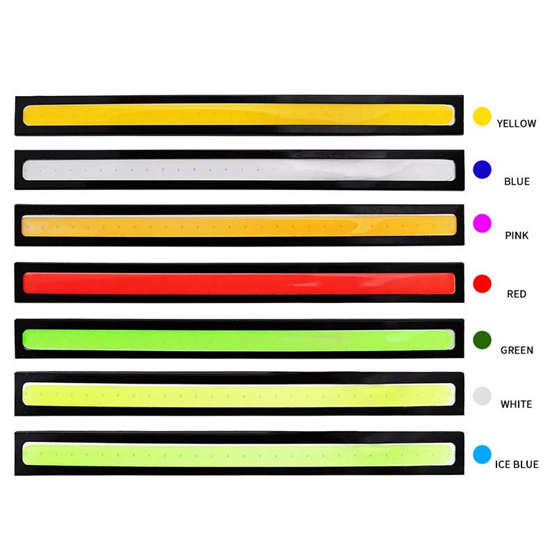 1pc COB LED Car Lamp External Lights Auto Waterproof Car Styling Daytime Driving Fog Lamps Vehicle Running Light Gadgets