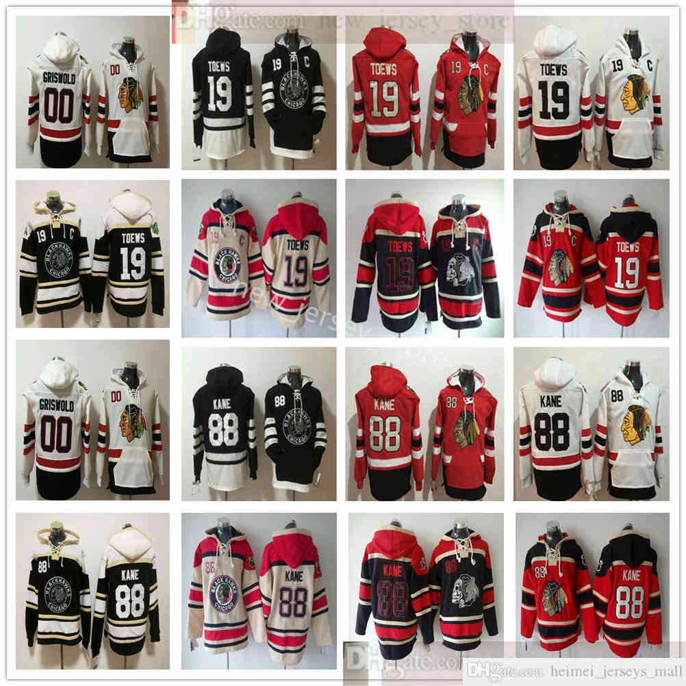 Chicago Blackhawks Hockey Hoodie Jerseys 19 Jonathan Toews 88 Patrick Kane 00 Clark Griswold Stitched Red White Black Hoodies Jerseys, Same as picture
Chicago Blackhawks Hockey Hoodie Jerseys 19 Jonathan Toews 88 Patrick Kane 00 Clark Griswold Stitched Red White Black Hoodies Jerseys, Same as picture