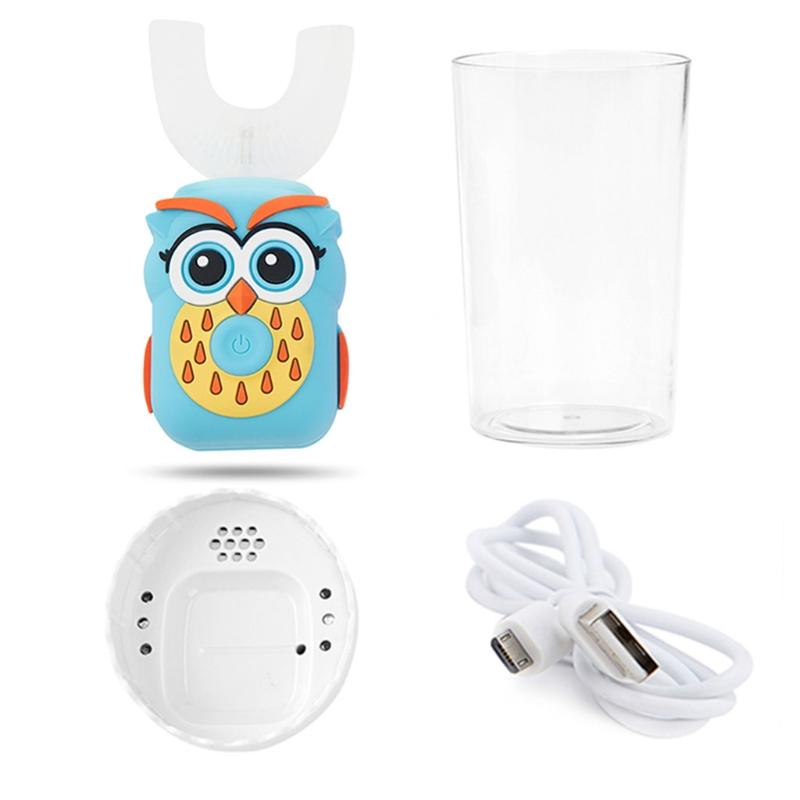 Kids U Shaped Electric Toothbrush, 360° Automatic Whitening Rechargeable Sonic Toothbrush With Smart Timer For 2-6 Ages
Kids U Shaped Electric Toothbrush, 360° Automatic Whitening Rechargeable Sonic Toothbrush With Smart Timer For 2-6 Ages