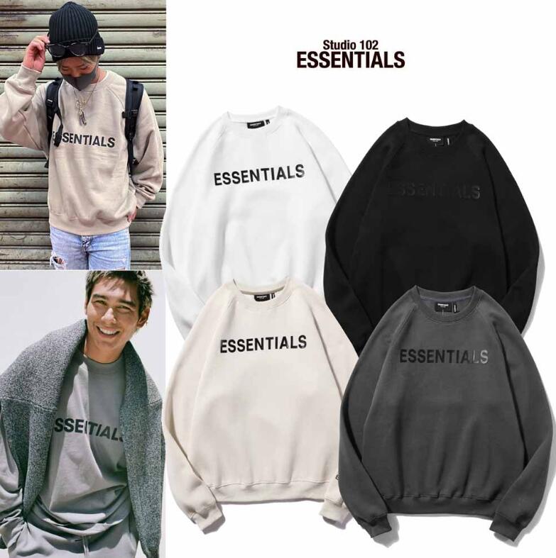 2021 Fear of God Fog Essentials Collar Sweatshirts Men Women Hoodie Essential Pullover Crewneck Streetwear Hoodies Sweatshirts, Black
2021 Fear of God Fog Essentials Collar Sweatshirts Men Women Hoodie Essential Pullover Crewneck Streetwear Hoodies Sweatshirts, Black