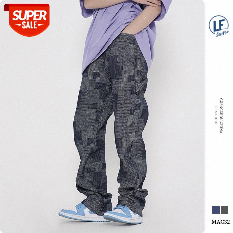 LawFoo Chinese men's wear Irregular stitching denim trousers casual pants #wr5e, Black
LawFoo Chinese men's wear Irregular stitching denim trousers casual pants #wr5e, Black