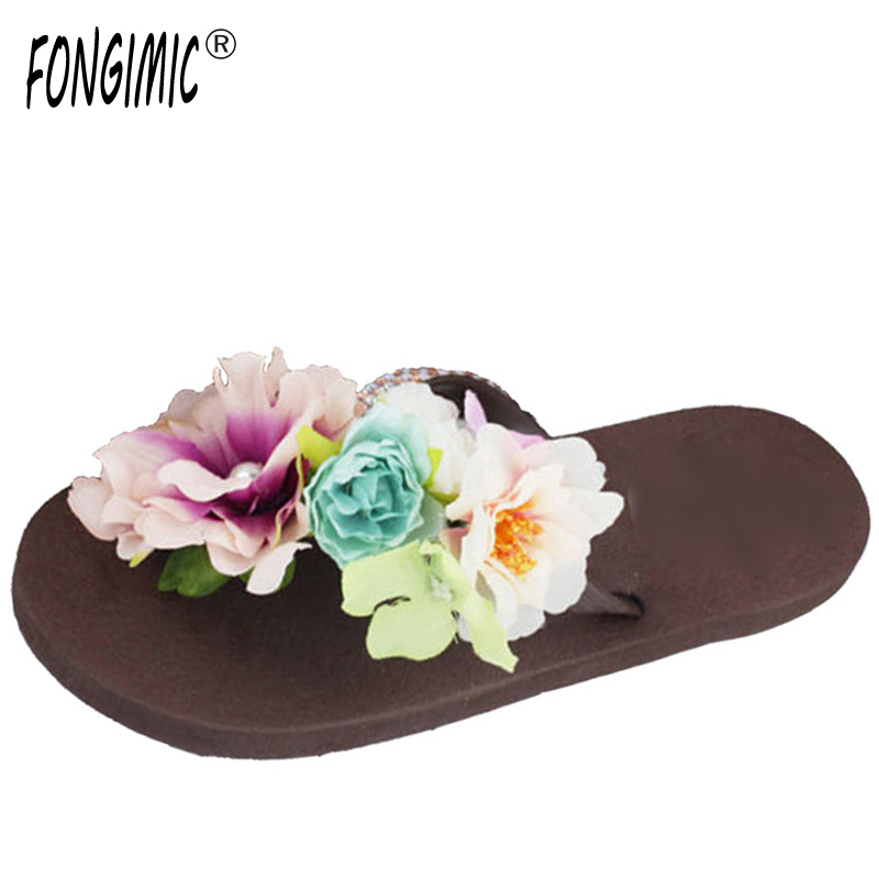 Summer Time Casual Wera Good Quality Women Sjo Flat with Handmade Floral Coffee Female Flip Flops Comfortable Wear Cozy
Summer Time Casual Wera Good Quality Women Sjo Flat with Handmade Floral Coffee Female Flip Flops Comfortable Wear Cozy