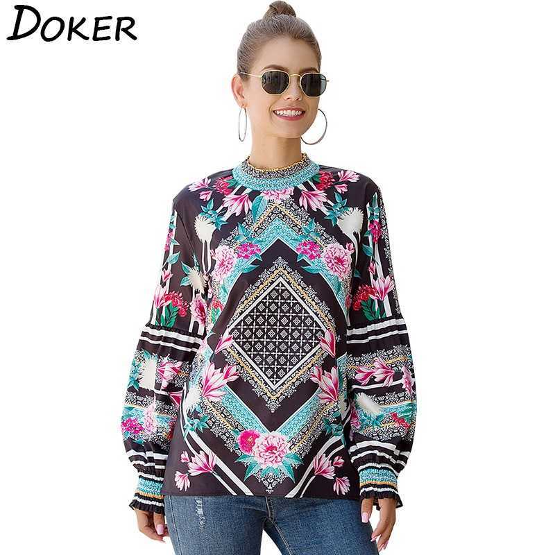 Leopard Print Blouses Clothes Spring Fashion Stand Collar Lantern Long Sleeve Office Ladies Shirts Plus Size Tops 210604
Leopard Print Blouses Clothes Spring Fashion Stand Collar Lantern Long Sleeve Office Ladies Shirts Plus Size Tops 210604