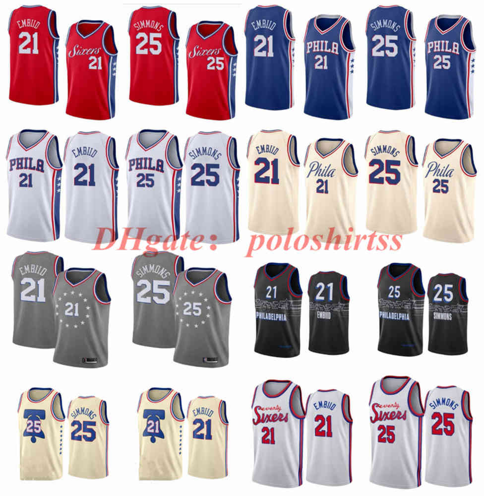Philadelphia's 76ers's Joel 21 Embiid Basketball Jerseys Black Retro Ben 25 Simmons Allen 3 Iverson Jersey Stitched NCAA Men's Youth Red White Edition City S-XXXL, As photo
Philadelphia's 76ers's Joel 21 Embiid Basketball Jerseys Black Retro Ben 25 Simmons Allen 3 Iverson Jersey Stitched NCAA Men's Youth Red White Edition City S-XXXL, As photo
