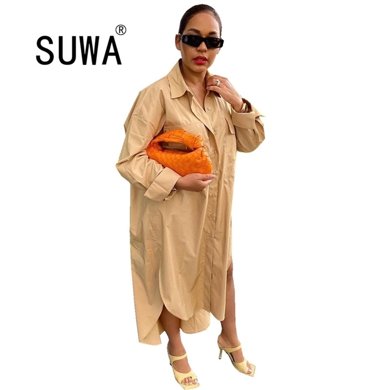 Sexy Women Dress Turn Neck Long Sleeve Maxi For Office Lady es Elegant Work Wear Vintage Casual 210525, Khaki
Sexy Women Dress Turn Neck Long Sleeve Maxi For Office Lady es Elegant Work Wear Vintage Casual 210525, Khaki