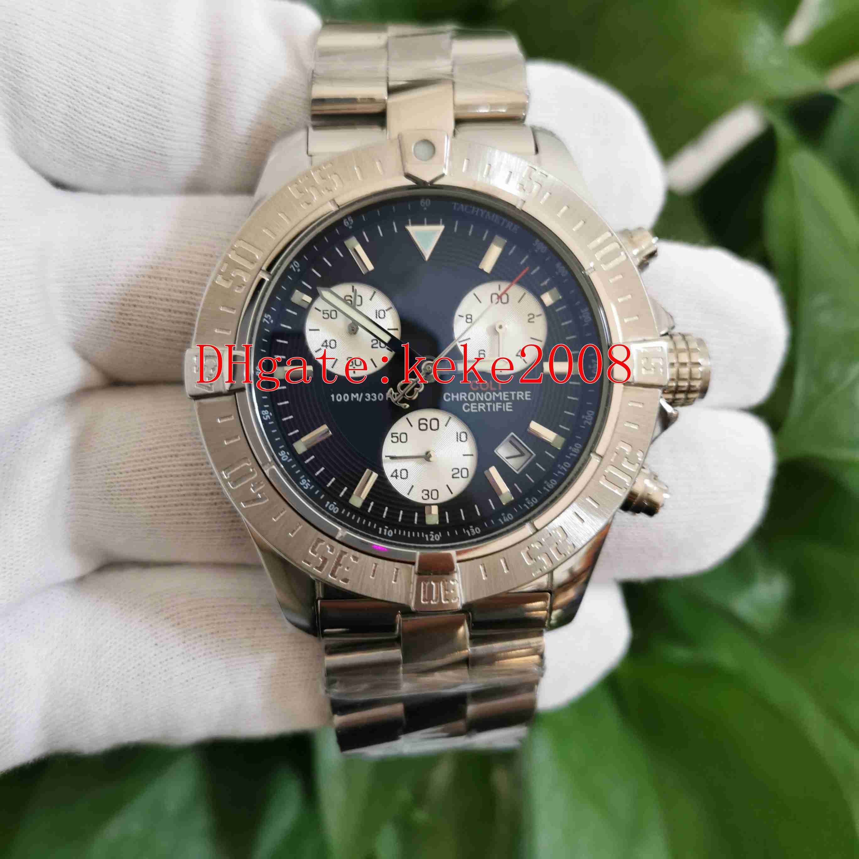 Hot Selling High Quality Watch men Wristwatches Men's 43mm A13381111B2A1 Stainless Steel VK Quartz Chronograph Working Blue Dial Mens Watches, No box papers
Hot Selling High Quality Watch men Wristwatches Men's 43mm A13381111B2A1 Stainless Steel VK Quartz Chronograph Working Blue Dial Mens Watches, No box papers