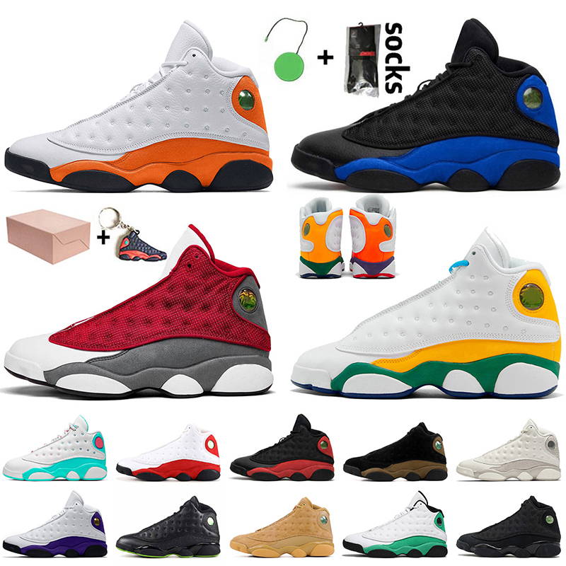 With Box Fashion Jumpman 13 13s Mens Basketball Shoes Starfish Hyper Royal Retro Red Flint Playground Court Purple He Got Game Trainers Sneakers, A22 island green 40-47
With Box Fashion Jumpman 13 13s Mens Basketball Shoes Starfish Hyper Royal Retro Red Flint Playground Court Purple He Got Game Trainers Sneakers, A22 island green 40-47