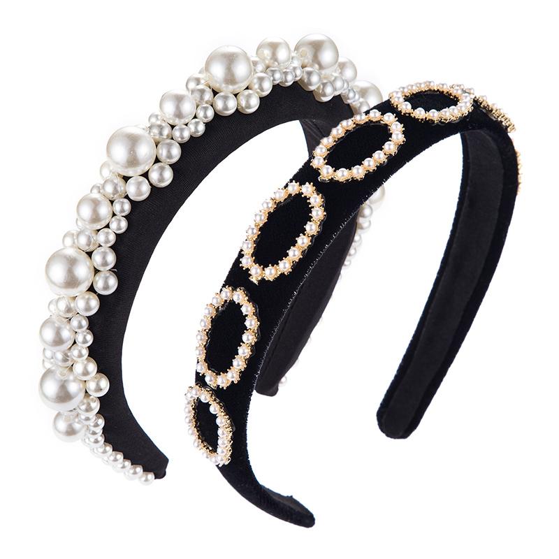 Hair Clips & Barrettes Find Me Simple Black Cloth Headband For Women Geometric Imitation Pearl Fashion Jewelry Accessories Wholesale, Golden;silver
Hair Clips & Barrettes Find Me Simple Black Cloth Headband For Women Geometric Imitation Pearl Fashion Jewelry Accessories Wholesale, Golden;silver