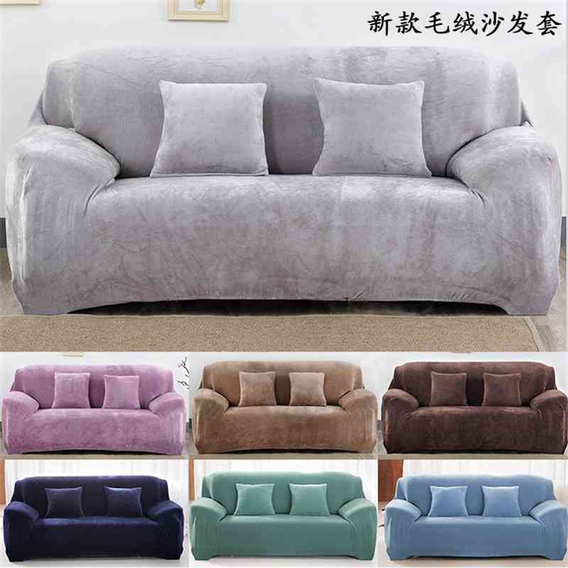 Sofa full elastic Plush thickened sofa cover