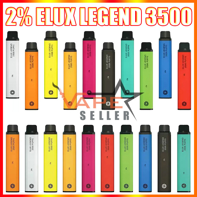 20mg Disposable Vape Pen E Cigarette Elux Legend 3500 Puffs With 1500mAh Battery 10ml Prefilled Pod 2% Cartridge Smoking Vaporizer Kit
20mg Disposable Vape Pen E Cigarette Elux Legend 3500 Puffs With 1500mAh Battery 10ml Prefilled Pod 2% Cartridge Smoking Vaporizer Kit