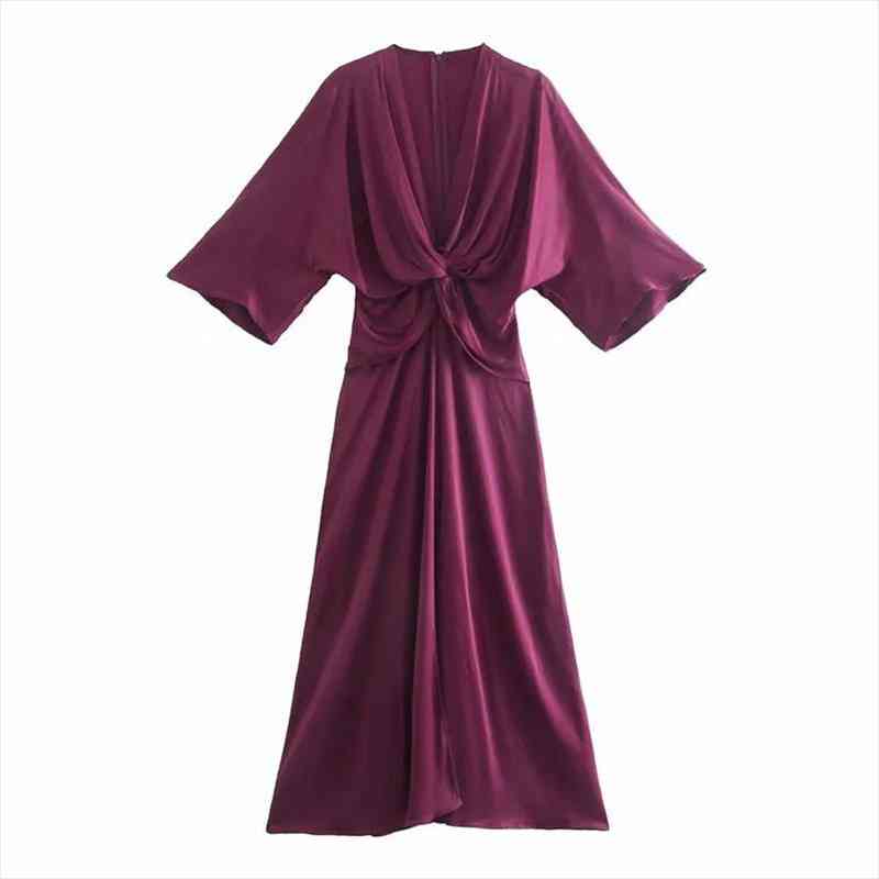 za women summer women satin dress short sleeve vintage elegant lady office red silk party midi dress, Black;gray
za women summer women satin dress short sleeve vintage elegant lady office red silk party midi dress, Black;gray