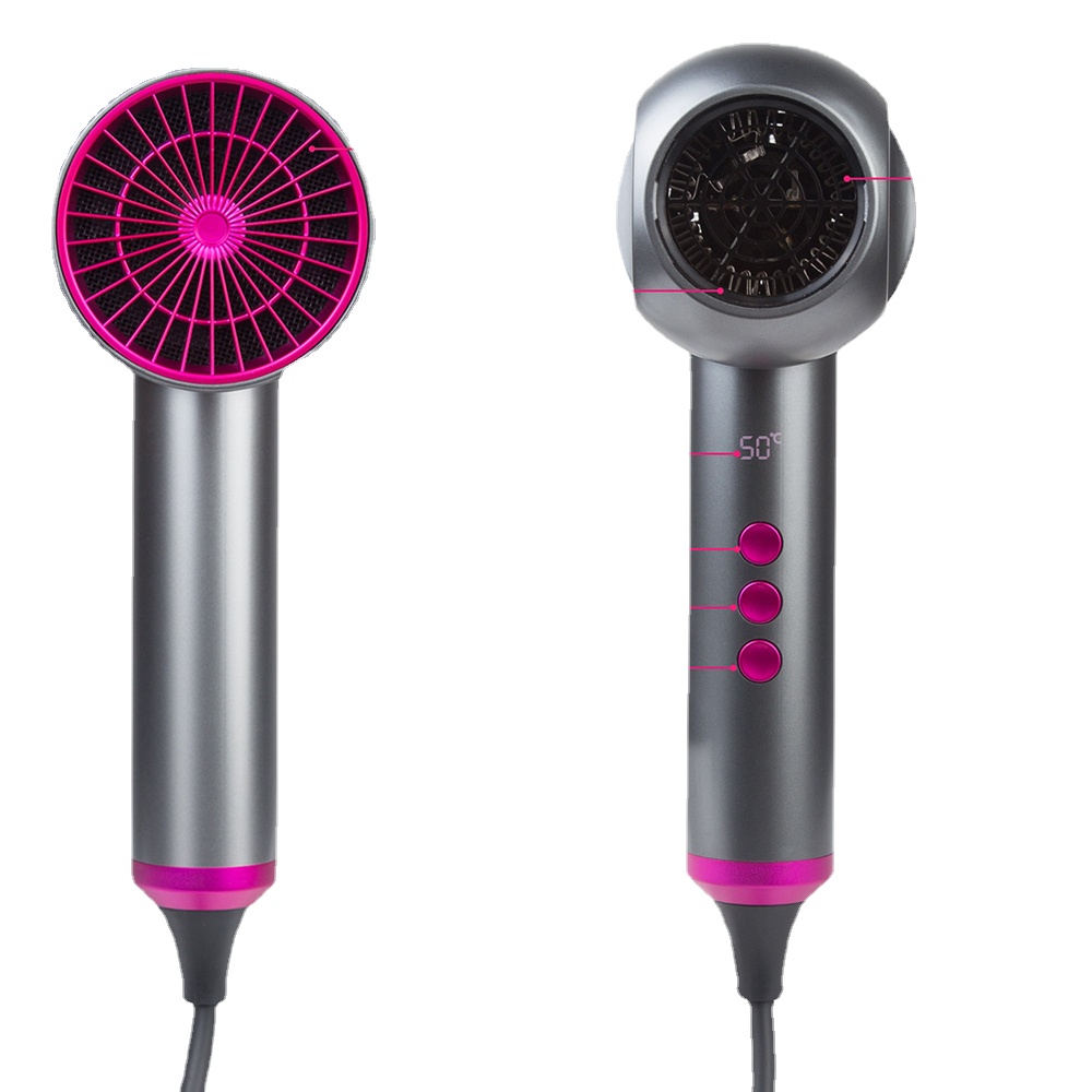 Anion Hair Dryer Hot and Cold Strong Wind Blower Powerful Smart Control Blow 5Speed 2 Gear Heat Setting Care Nozzle
Anion Hair Dryer Hot and Cold Strong Wind Blower Powerful Smart Control Blow 5Speed 2 Gear Heat Setting Care Nozzle