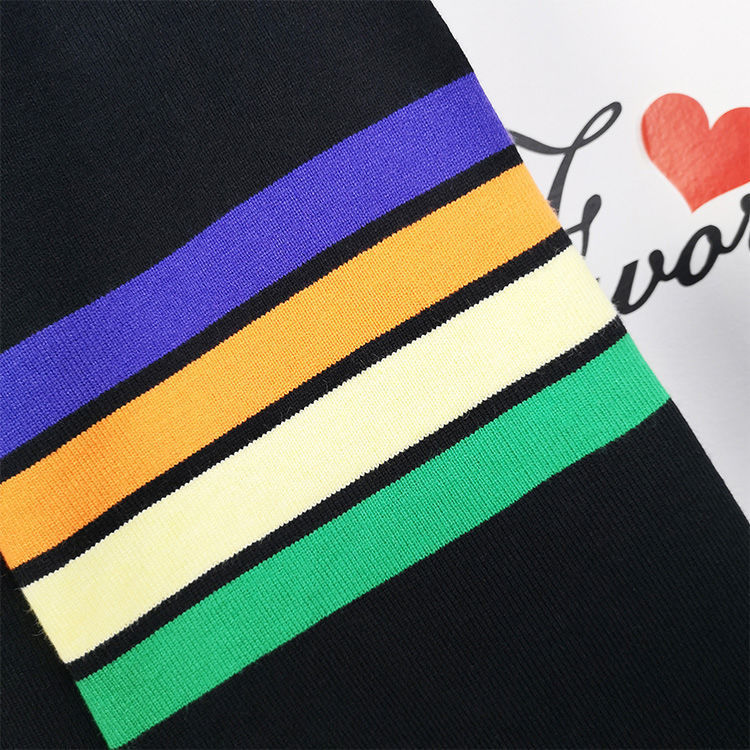 Nomikuma Winter Thick Causal Knitted Harem Pants Lace Up Waist Women Trousers Korean Colourful Striped Sweater Pants 6D619 210427