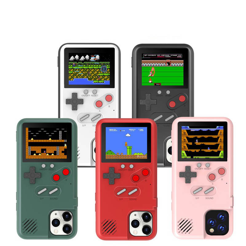 LCD Screen Handheld Retro Game Console Phone Case Compatible with iPhone 12 Pro Max Portable Game Player
LCD Screen Handheld Retro Game Console Phone Case Compatible with iPhone 12 Pro Max Portable Game Player