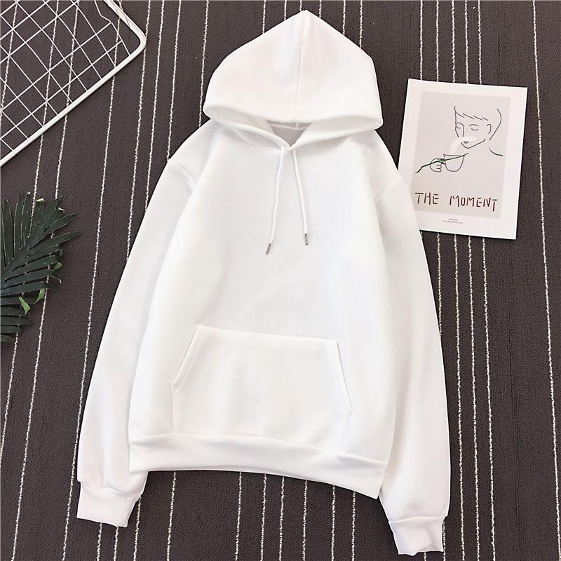 Women's Hoodies O-Neck Loose Pullovers Winter Plus Velvet Harajuku Ladies Sweatshirt 2021 Size & Sweatshirts, White
Women's Hoodies O-Neck Loose Pullovers Winter Plus Velvet Harajuku Ladies Sweatshirt 2021 Size & Sweatshirts, White