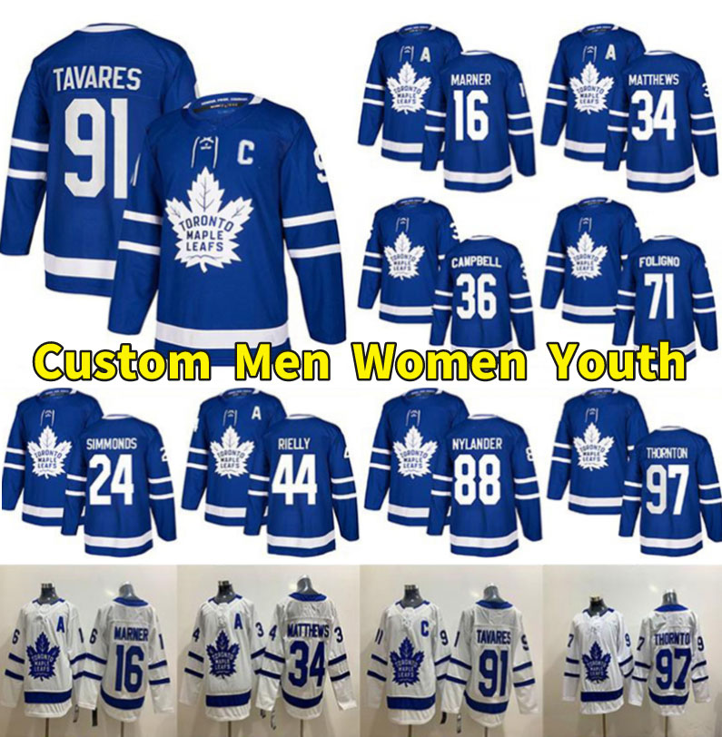 91 John leafs Jersey maple Toronto Tavares 34 Auston Matthews 16 Mitchell Marner 97 Joe Thornton 24 Simmonds 36 Jack Campbell 88 William Nylander 44 Morgan Rielly, Men colour 1
91 John leafs Jersey maple Toronto Tavares 34 Auston Matthews 16 Mitchell Marner 97 Joe Thornton 24 Simmonds 36 Jack Campbell 88 William Nylander 44 Morgan Rielly, Men colour 1