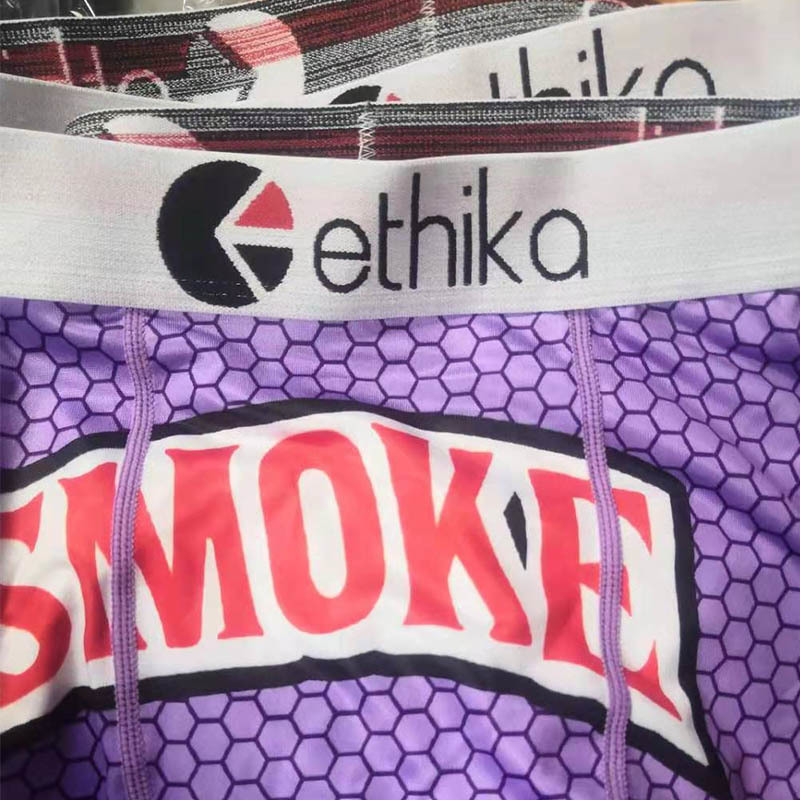 Ethika Men's Boxer Polyester Spandex Underwear Boxers Print Men Boxer Long Leg Breathable Panties Short Plus Size L0322, Black;white
Ethika Men's Boxer Polyester Spandex Underwear Boxers Print Men Boxer Long Leg Breathable Panties Short Plus Size L0322, Black;white