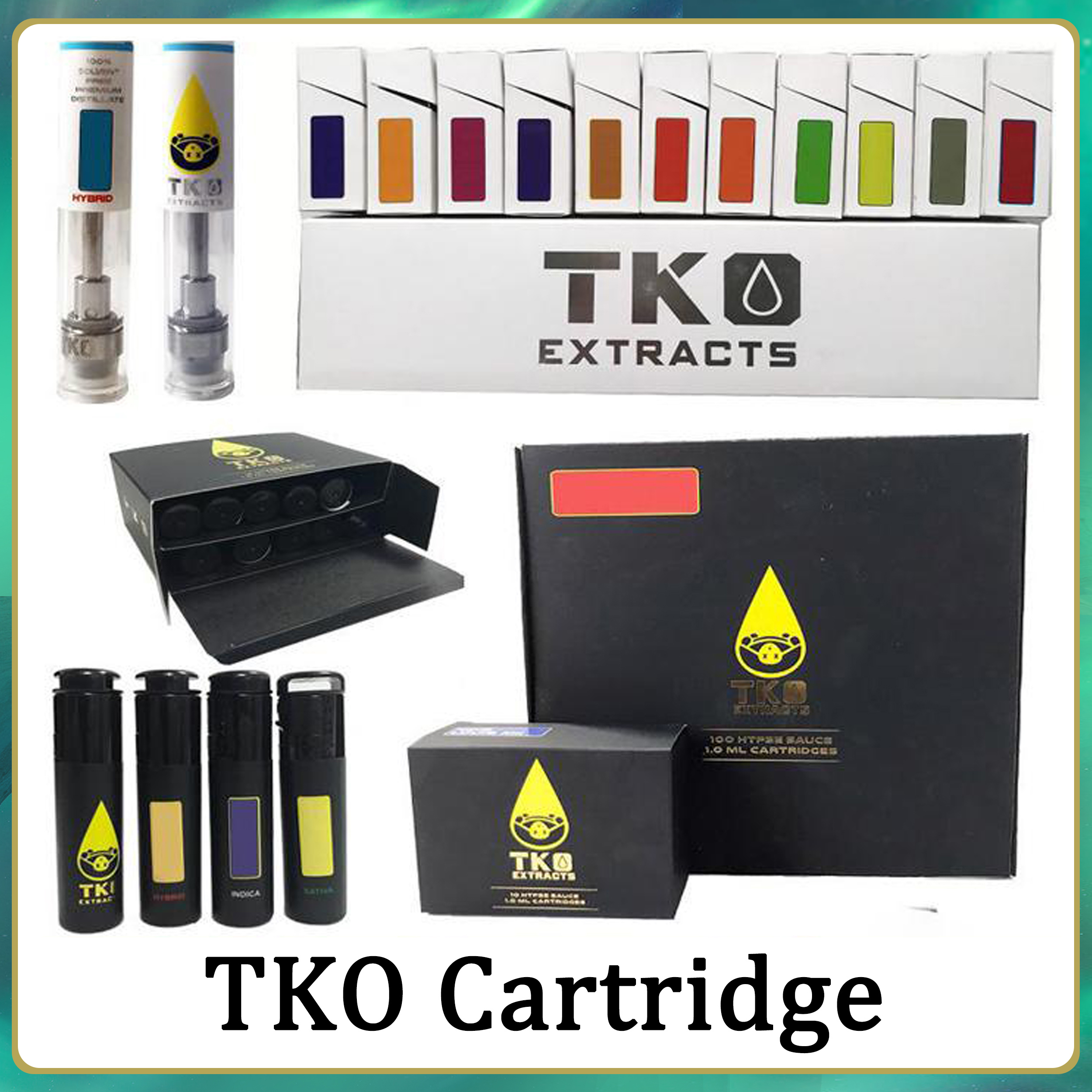 Wholesale TKO Vape Pen Cartridges Atomizer Packaging 0.8ml 1ml Ceramic Thick Oil 510 Thread E Cigarette Cookies Carts
Wholesale TKO Vape Pen Cartridges Atomizer Packaging 0.8ml 1ml Ceramic Thick Oil 510 Thread E Cigarette Cookies Carts