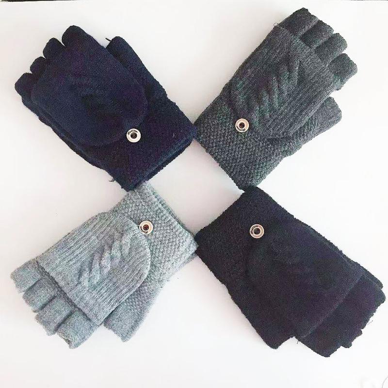 Five Fingers Gloves Winter Women Sports Clamshell Half-Finger Warm Touch Screen Knitted
Five Fingers Gloves Winter Women Sports Clamshell Half-Finger Warm Touch Screen Knitted