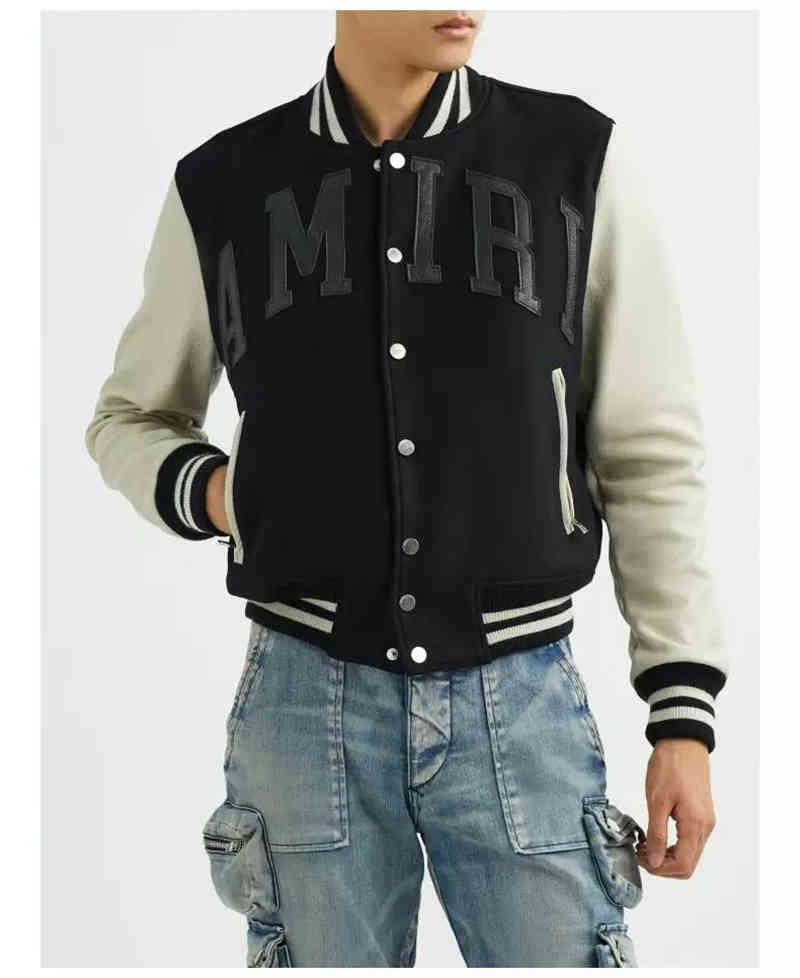 New Amir Wool Coats Men' Mens Leather 21 Sleeve Baseball Suit Pilot Jacket Autumn Winter X6UB, Black
New Amir Wool Coats Men' Mens Leather 21 Sleeve Baseball Suit Pilot Jacket Autumn Winter X6UB, Black
