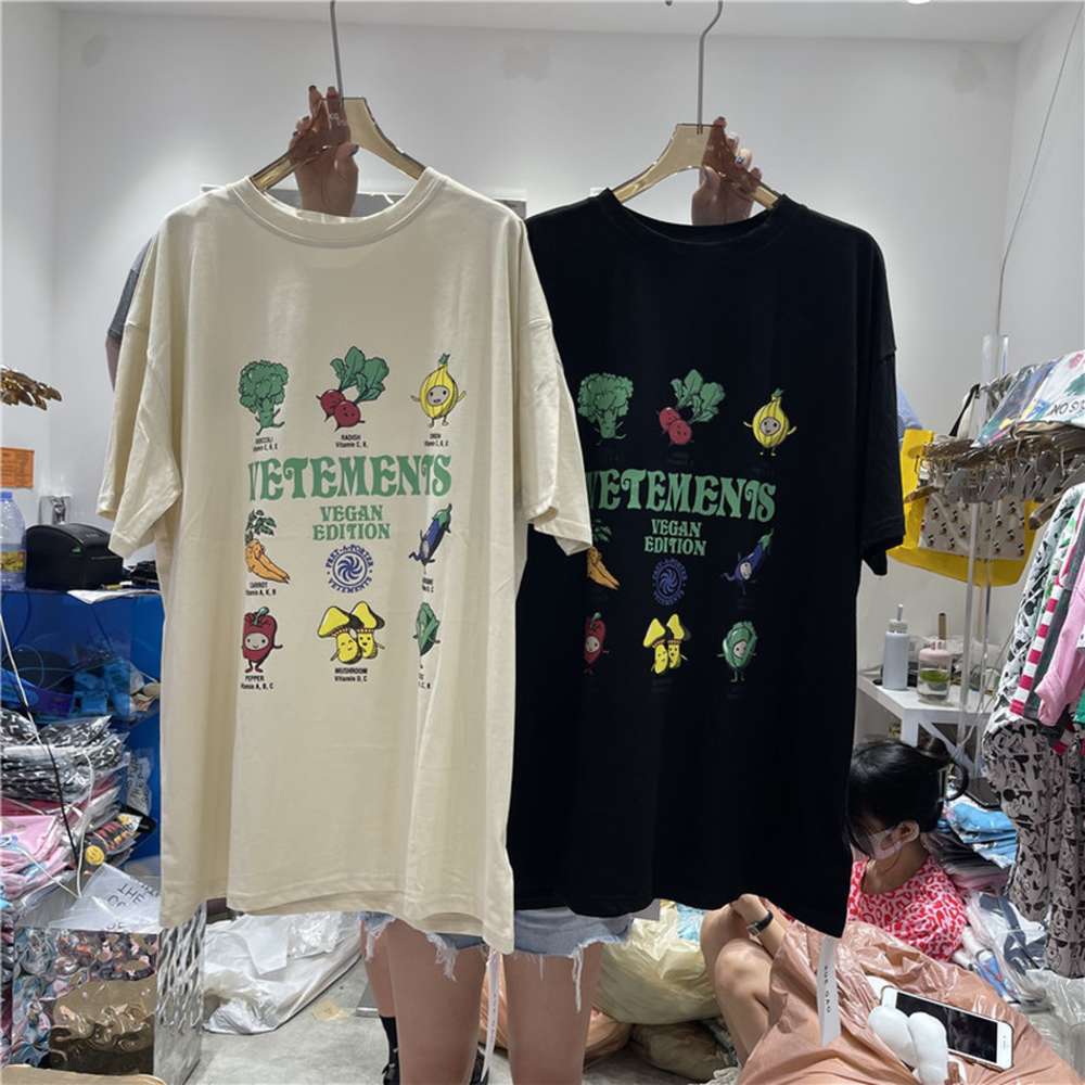 High Quality T-shirt Men Vetements Vegan shirt Color Graphic Vtm Women T-shirts Streetwear Tea
High Quality T-shirt Men Vetements Vegan shirt Color Graphic Vtm Women T-shirts Streetwear Tea