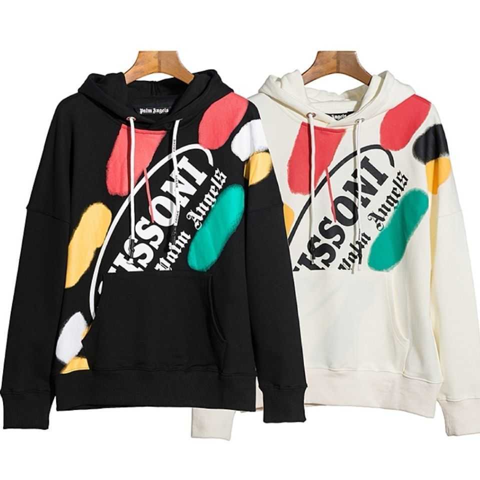 Palms A x Missoni co branded colorful spray printed trendy brand loose Hoodie for men and women, Apricot
Palms A x Missoni co branded colorful spray printed trendy brand loose Hoodie for men and women, Apricot