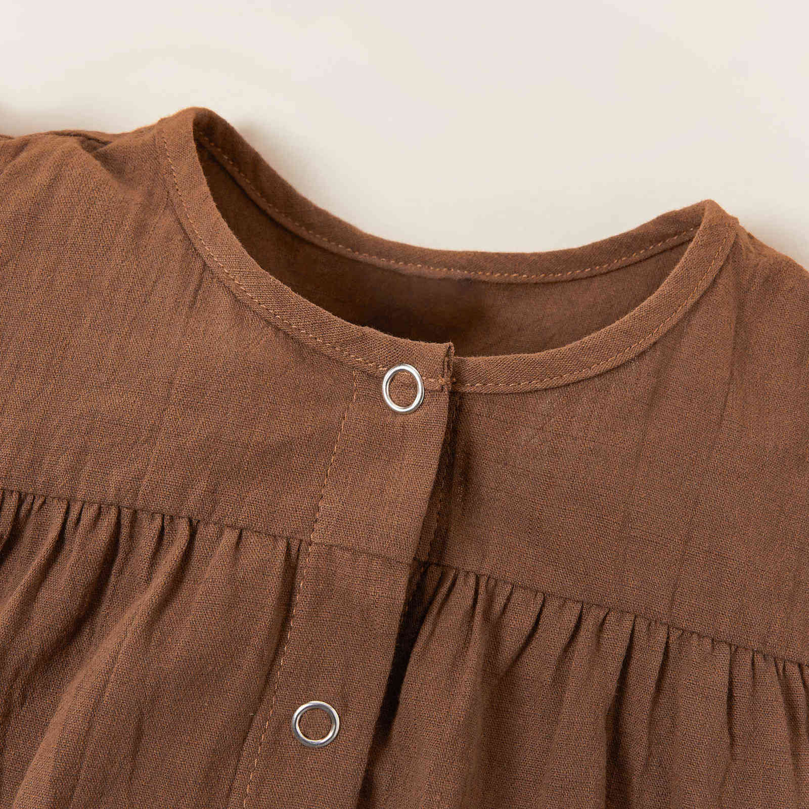 Baby / Toddler Solid Floral Flutter-sleeve Bodysuit and Headband Set 210528