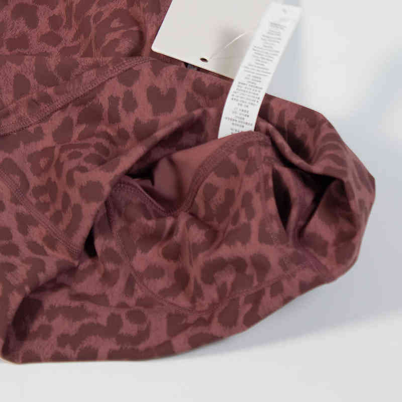 Leopard Leggings Women's Pants Gym Fitness Yoga Sport High Waist Tights Breathable Women Clothing Sweatpants Seamless Leggings H1221