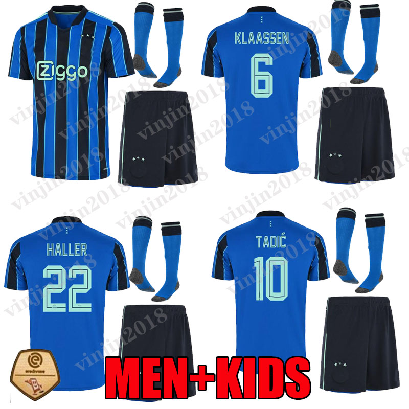 adult kids kit 21 22 TADIC HALLER Amsterdam away soccer jersey 50th 2021 2022 KLAASSEN Antony NERES IDRISSI men ajax jersey full sets socks football shirt uniforms
adult kids kit 21 22 TADIC HALLER Amsterdam away soccer jersey 50th 2021 2022 KLAASSEN Antony NERES IDRISSI men ajax jersey full sets socks football shirt uniforms