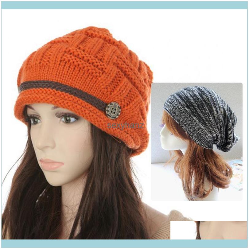 Beanie/Skl Hats Hats, Scarves & Gloves Aessories Fashion Woman Girl Knitted Sklies Beanies Hat Spring Autumn Warm Hip Hop Cap Solid Color Go
Beanie/Skl Hats Hats, Scarves & Gloves Aessories Fashion Woman Girl Knitted Sklies Beanies Hat Spring Autumn Warm Hip Hop Cap Solid Color Go