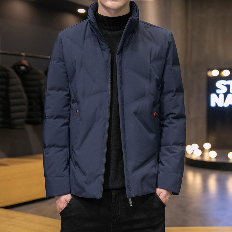 down jacket montoro men's short light stand collar casual loose warm and cold proof, Black
down jacket montoro men's short light stand collar casual loose warm and cold proof, Black