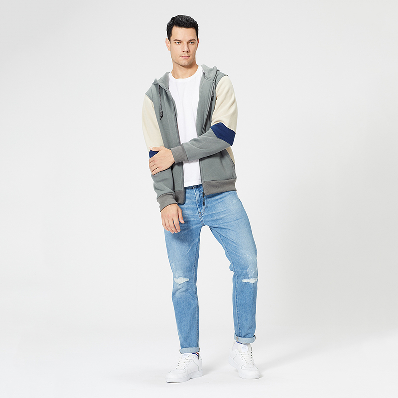 Warm Men's Women's Hoodie Contrast O-Neck Long Sleeve Wide Zipper Pocket Basic Cardigan Couple Shirt Sweater Coat Essential Apparel for Fall and Winter, Blue
Warm Men's Women's Hoodie Contrast O-Neck Long Sleeve Wide Zipper Pocket Basic Cardigan Couple Shirt Sweater Coat Essential Apparel for Fall and Winter, Blue