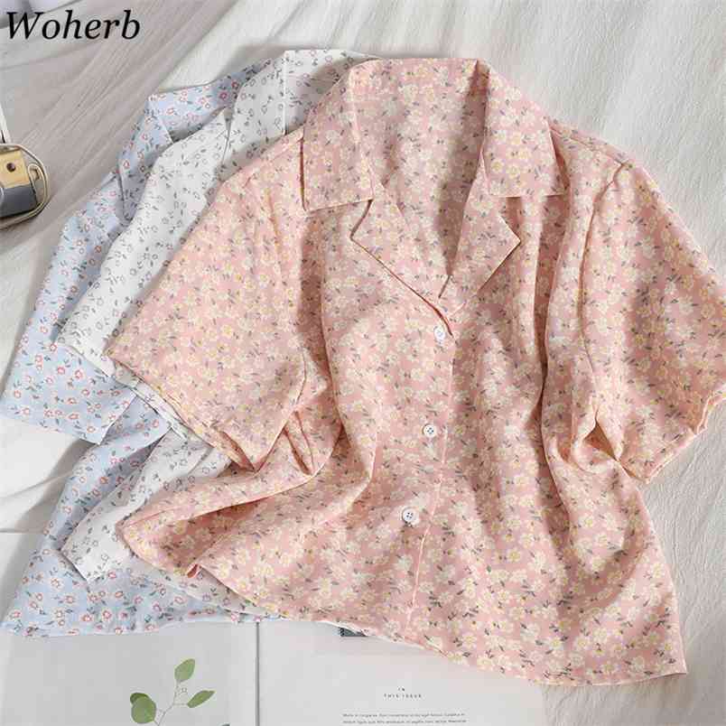 Floral Printed Blouse Korean Chic Shirt Women Short Sleeve Casual All Match Fashion Tops Ladies Elegant Blusas 210519, Pink
Floral Printed Blouse Korean Chic Shirt Women Short Sleeve Casual All Match Fashion Tops Ladies Elegant Blusas 210519, Pink