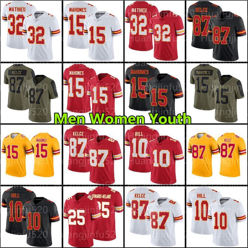 15 Patrick Mahomes 87 Travis Kelce Football Jersey 10 Tyreek Hill 32 Tyrann Mathieu 49 Daniel Sorensen 95 Chris Jones 25 Clyde Edwards-Helaire mens womens kids, Men jersey
15 Patrick Mahomes 87 Travis Kelce Football Jersey 10 Tyreek Hill 32 Tyrann Mathieu 49 Daniel Sorensen 95 Chris Jones 25 Clyde Edwards-Helaire mens womens kids, Men jersey