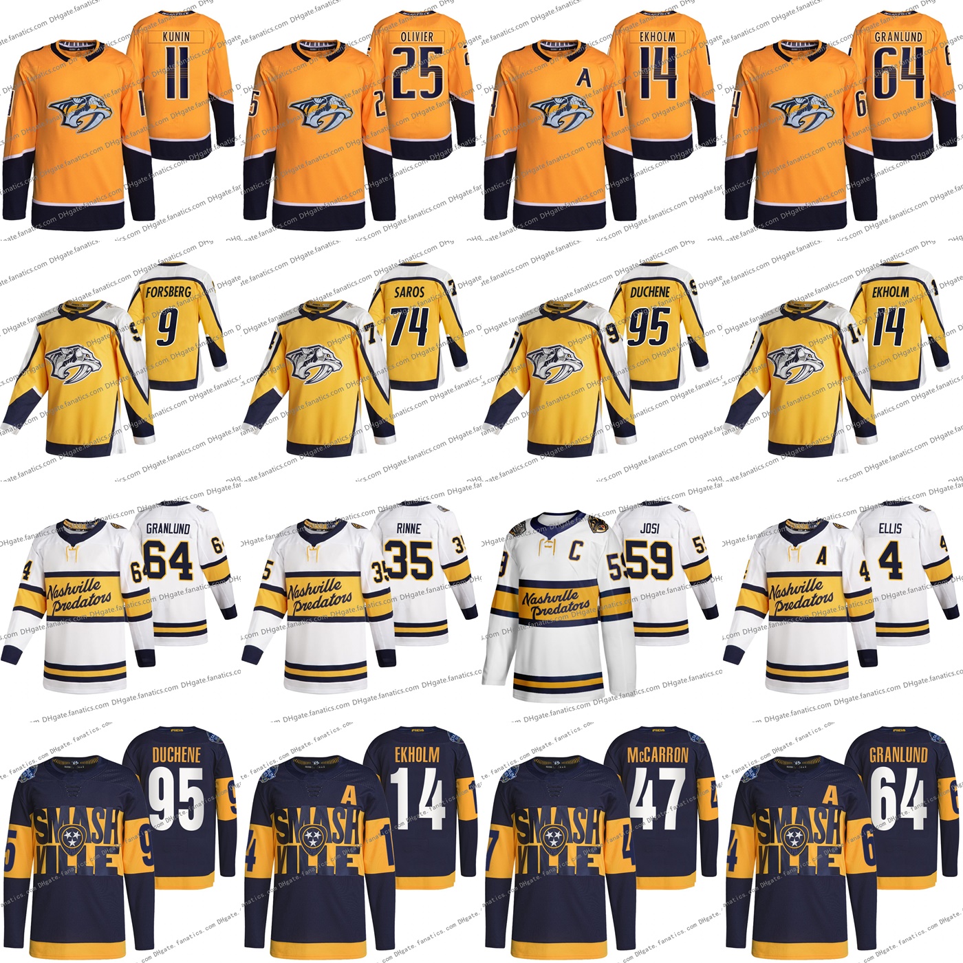 Custom 59 Roman Josi Nashville Predators Hockey Jersey Filip Forsberg Pekka Rinne Austin Watson Colton Sissons Ryan Ellis Cody McLeod Blank, Black;red
Custom 59 Roman Josi Nashville Predators Hockey Jersey Filip Forsberg Pekka Rinne Austin Watson Colton Sissons Ryan Ellis Cody McLeod Blank, Black;red