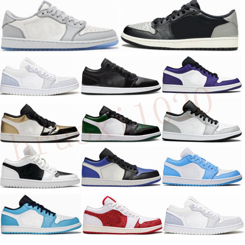 Newest 1 Low 1s UNC Basketball Shoes University Blue triple black light smoke grey panda lucky green Cactus paris Hyper Roya SPADESl mens women Sneakers
Newest 1 Low 1s UNC Basketball Shoes University Blue triple black light smoke grey panda lucky green Cactus paris Hyper Roya SPADESl mens women Sneakers