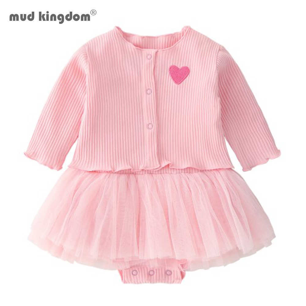Mudkingdom Baby Girl 2Pcs Sets Solid Ribbed Romper Tutu Mesh Dress Long Sleeve Cardigan Cute Outfits 210615, Gray
Mudkingdom Baby Girl 2Pcs Sets Solid Ribbed Romper Tutu Mesh Dress Long Sleeve Cardigan Cute Outfits 210615, Gray