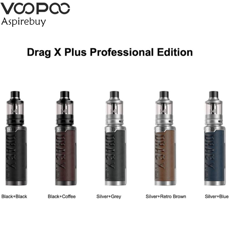 VOOPOO Drag X Plus Professional Edition Kit 100W Output Powered by Single 18650/21700 Battery with TPP 2.0 Pod Tank fit TPP-DM1 TPP-DM2 Coil Vape E-cigarette Authentic
VOOPOO Drag X Plus Professional Edition Kit 100W Output Powered by Single 18650/21700 Battery with TPP 2.0 Pod Tank fit TPP-DM1 TPP-DM2 Coil Vape E-cigarette Authentic