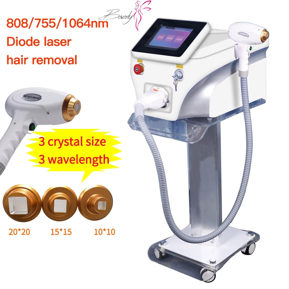 Professional Multifunctional 755 808nm 1064nm Diode Laser Machine Permanent Hair Removal Skin Rejuvenation salon use Beauty Equipment 
Professional Multifunctional 755 808nm 1064nm Diode Laser Machine Permanent Hair Removal Skin Rejuvenation salon use Beauty Equipment