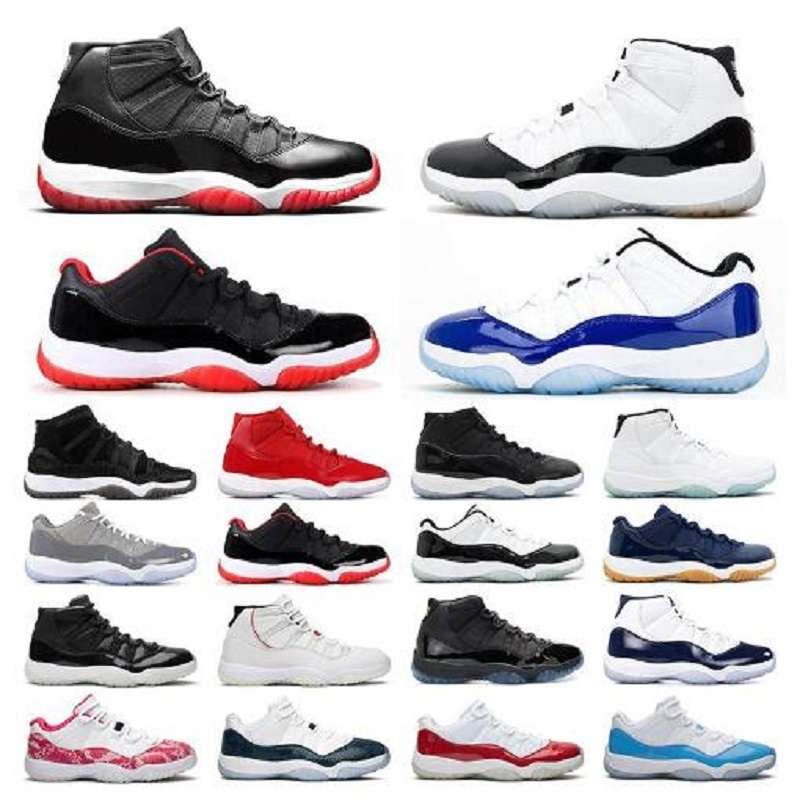 New 25th Anniversary 11 Basketball Shoes 72-10 Low Concord Bred 11s Cap And Gown Legend Blue Space Jam Men Women Sports Sneakers Trainer
New 25th Anniversary 11 Basketball Shoes 72-10 Low Concord Bred 11s Cap And Gown Legend Blue Space Jam Men Women Sports Sneakers Trainer