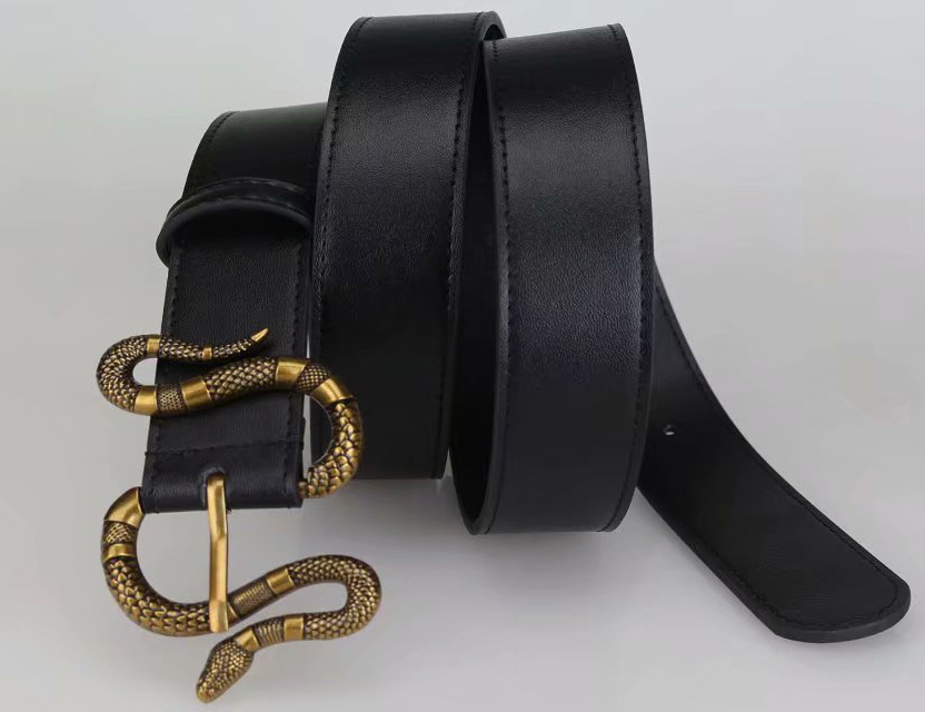 High Quality Designer Fashion snake buckle belt mens womens belts ceinture for gift, Black
High Quality Designer Fashion snake buckle belt mens womens belts ceinture for gift, Black