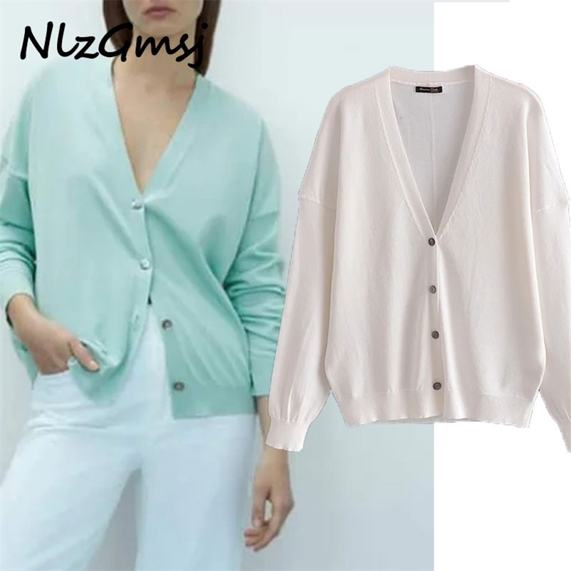 Autumn Women Sweater Cardigans Violet Knitted Jacket Single Breasted V-neck Cardigan Korean Casual Female 05 210628, As picture
Autumn Women Sweater Cardigans Violet Knitted Jacket Single Breasted V-neck Cardigan Korean Casual Female 05 210628, As picture