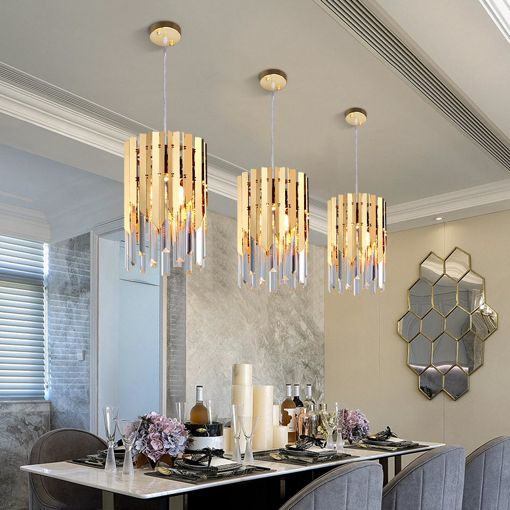 Modern Gold Small Round Crystal Chandelier Lighting For Dining Room Bedroom Fixtures Kitchen Island Lustre
Modern Gold Small Round Crystal Chandelier Lighting For Dining Room Bedroom Fixtures Kitchen Island Lustre
